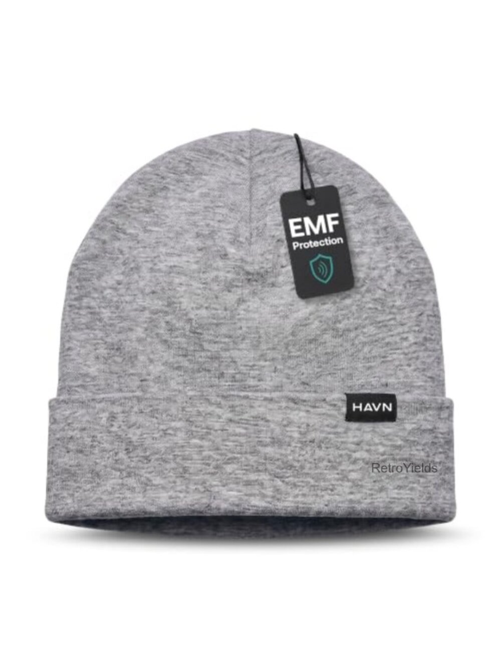 EMF Blocking Beanie with Silver Shielding, Faraday Hat for Men & Women